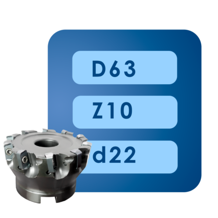 Корпус фрезы logu03*d63*d22*z10