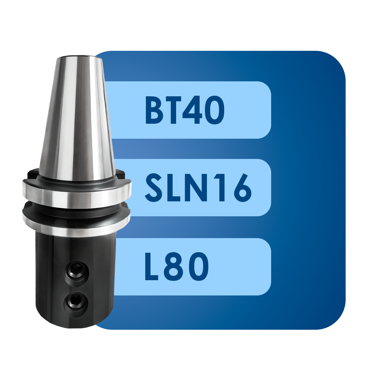 16 (2) Оправка weldon bt40*sln16*l80