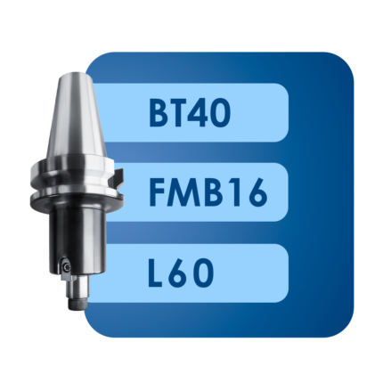 Оправка для насадных фрез bt40*fmb16*l60