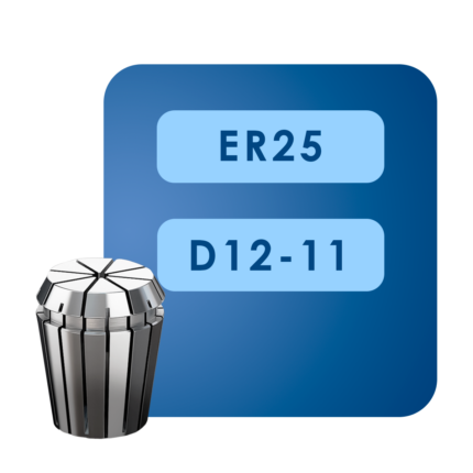 Цанга er25*d12 11мм