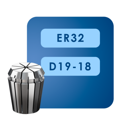 Цанга er32*d19 18мм