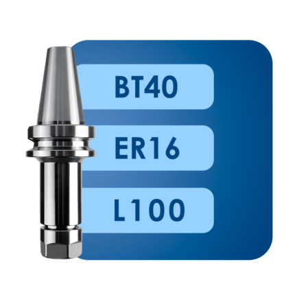 Оправка цанговая bt40*er16*l100
