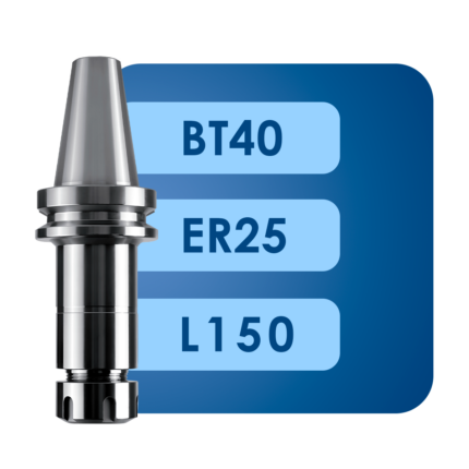 Оправка цанговая bt40*er25*l150