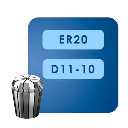 Цанга er20*d11 10мм