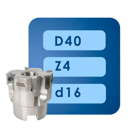 Корпус фрезы apmt11*d40*d16*z4