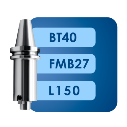 Оправка для насадных фрез bt40*fmb27*l150