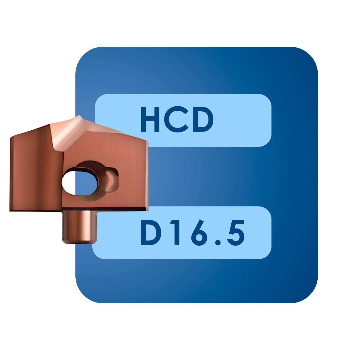 D16.5 Сменная головка hcd*d16.5