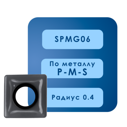 Пластины spmg060204 dg kn8296