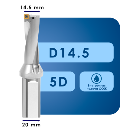 Корпус сверла sp05*d14.5*c5xd*d20