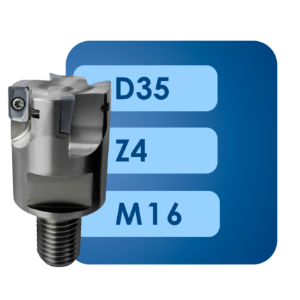Фрезерная головка apmt11*d35*m16*z4