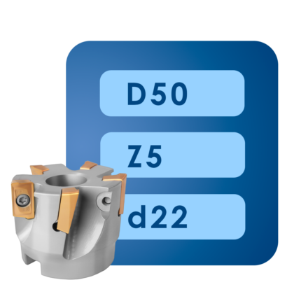 Корпус фрезы emp02 050 a22 ap16 05 (apkt16)