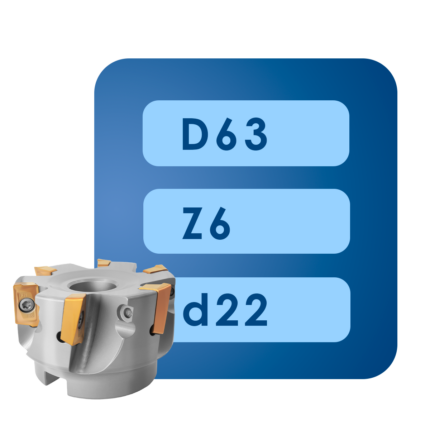 Корпус фрезы emp02 063 a22 ap16 06 (apkt16)