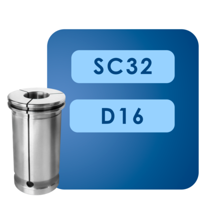 Цанга для силового патрона sc32*d16