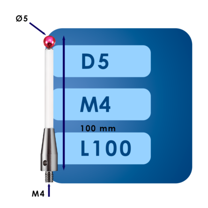 Щуп для измерительной системы renishaw d5*l100*m4